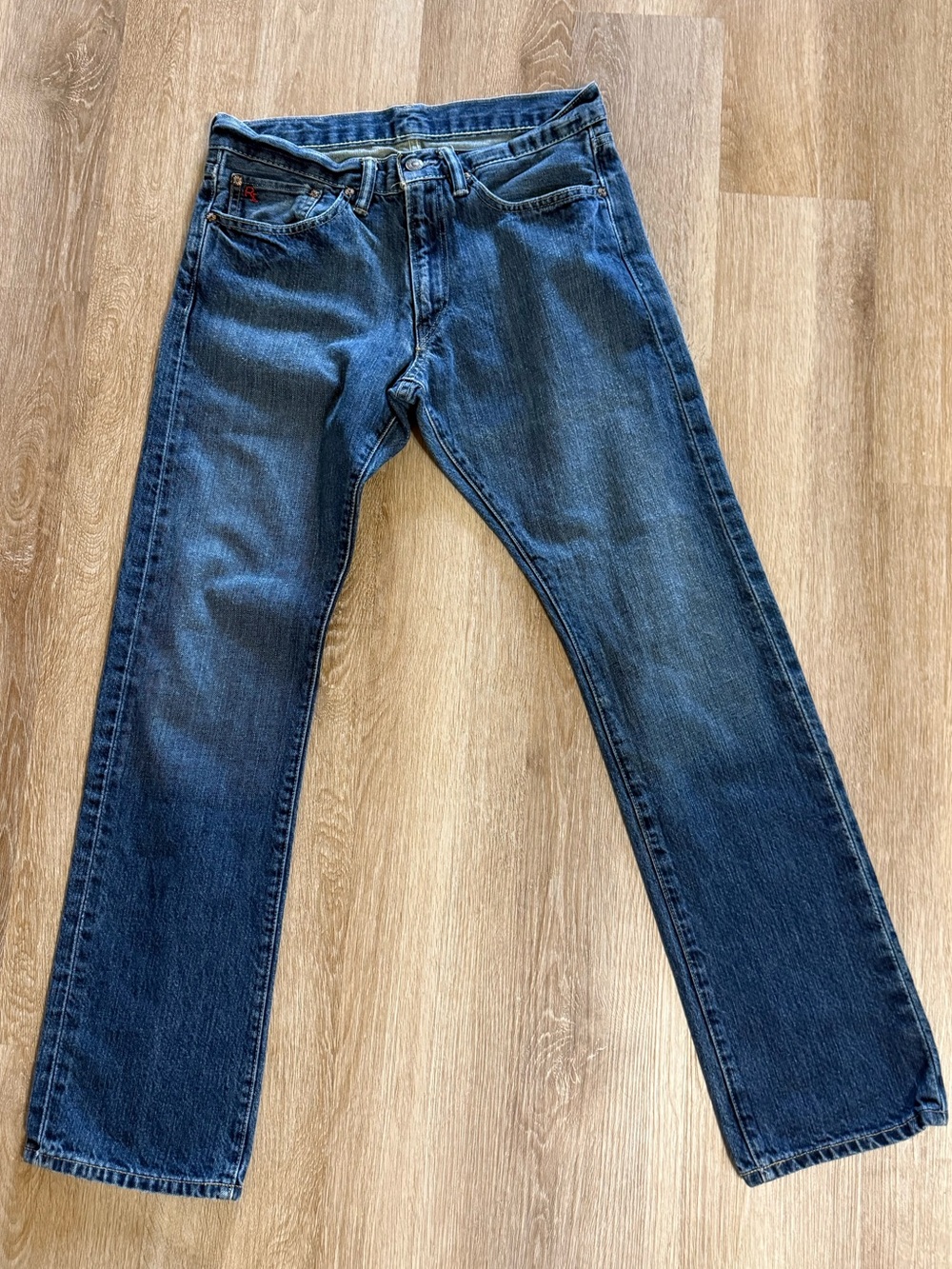Polo Ralph Lauren Men's Polo Jeans Slim Straight Size 29x30 Dark Wash Denim